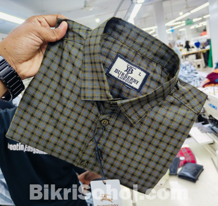 Cotton full Sleeve Check Shirt